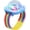 Blue, variant on CATPAN Disco Ball Light, Wearable Mini Portable LED Lamp Night Strobe Watch Bracelet USB Charging Voice Controlled with Suction Cup for Kid Party Car Dancing DJ Club(Pink)