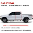 thumbnail image 2 of DNA Motoring  Drop Step Nerf Side Bars Running Boards for 2015-2022 Ford F150 F250 Crew/Super Cab, 2 of 5