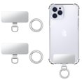 thumbnail image 1 of MoKo Etiquetas para Correa de Celular 2 piezas Acero Inoxidable Plata, 1 of 7