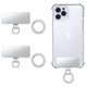 thumbnail image 1 of MoKo Etiquetas para Correa de Celular 2 piezas Acero Inoxidable Plata, 1 of 7