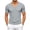 V#Gray, variant on Fanshiluo Men's Crew Neck Pocket Solid Color Short Sleeve T-Shirt,L,Big and Tall Men
