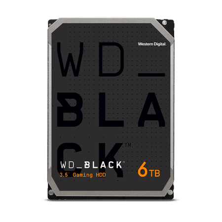 WD - BLACK 6TB 3.5-Inch Gaming Hard Drive