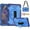 Blue, variant on Dteck Rotating Hand Strap Shockproof Case for Samsung Galaxy Tab A9 Plus 11 Inch Tablet Case with Screen Protector Soft TPU Film, Blue