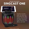 thumbnail image 2 of Sistema de Karaoke SingCast One con Micrófono Inalámbrico, Altavoz Bluetooth, Video Casting, Efectos de Eco, para Adultos y Niños, 2 of 6