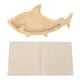 thumbnail image 4 of Alcancía de madera con forma de cerdito, contenedor para guardar dinero en efectivo, caja para ahorrar monedas, escultura decorativa Pez, 4 of 7