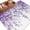 Lavender Purple White, variant on Round Rugs 3.3Ft, Teal Eucalyptus Leaves Round Area Rug Washable Indoor Throw Carpet, Spring Floral Summer Botanical Soft Non Slip Circle Rug for Laundry Room Patio Home Decor Aesthetic
