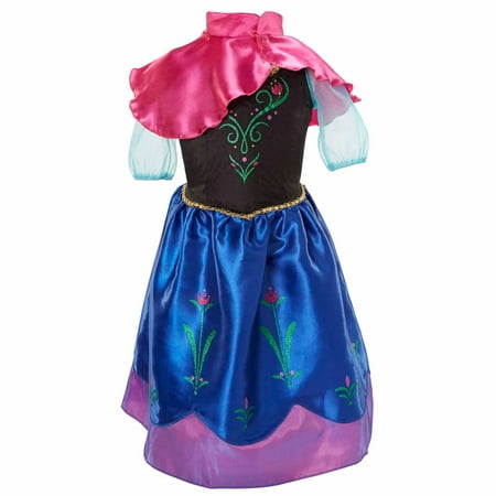 Disney Frozen Anna Dress - Walmart.com