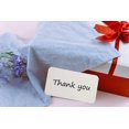 thumbnail image 3 of Mini White Kraft Paper Blank Gift Notes Cards 100 Pcs, 3 of 6