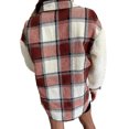 thumbnail image 2 of Gvmfive Women's Winter Warm Print Basic Jacket Woven Colorblock Coat Outwear, 2 of 3