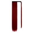 thumbnail image 1 of TopLLC Perruques 24 Pouces Fibre Chimique Extension de Cheveux Pièce Longue Cheveux Raides Ruban de Perruque Fibre Chimique Pièce Queue de Cheval Perruque Coiffure DIY, 1 of 1