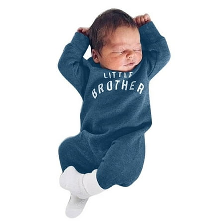 

fvwitlyh Bee Attire Girl Boy Baby Jumpsuit Playsuit Romper Clothes Letter Button Boys Rompers for Baby Boys