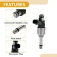 thumbnail image 3 of Inyector de combustible Unique Bargains 1 Pcs No.35310-2S000 para Hyundai Santa Fe SE, SEL, XRT 2.5L L4 Gas 2022-2023, 3 of 7