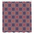 thumbnail image 3 of Ambesonne Ethnic Shower Curtain, Tibet Flowers, 69"Wx70"L, Multicolor, 3 of 3