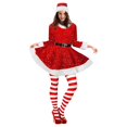 thumbnail image 1 of GDREDA Robe de Fête d'Année de Performance sur Scène de Noël Lapin Fille Vêtements pour Femmes Rouge,m, 1 of 4