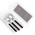 thumbnail image 4 of Picia Five Nights At Freddy'S Pattern Toddler Utensils, Children's Knife, Fork And Spoon Set,Kids Silverware Set with Handle, 430 Stainless Steel, 4 of 8