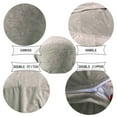 thumbnail image 4 of Storage Bags, Kids Stuffed Toy Storage Bag Soft Pouch Stripe Fabric Chair, Clothes Storage, 4 of 5