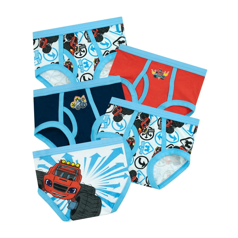 Blaze and the Monster Machines Underwear 5 Pack Sizes 2T - 8
