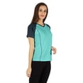 thumbnail image 3 of Inkmeso T-Shirt à Manches Courtes Uni pour Femmes Sportif Décontracté Basique, 3 of 7