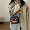 thumbnail image 4 of Pumpkin Crossbody Bag Wallet Novelty Shoulder Bag Lady's Halloween Handbag Shoulder Chain Wallet, 4 of 9