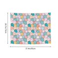 thumbnail image 6 of Kdxio Colorful Cute Pig Wall Hanging Tapestries Banner For Bedroom College Dorm Home Living Room Party Decor 29X37 In, 6 of 8
