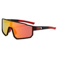 thumbnail image 2 of LJNYFDC Lunettes de Cyclisme Sport Extérieur avec Coussinets Antidérapants Protection UV Ultralégères pour Course Pêche, 2 of 6
