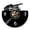 Without LED, variant on Main Battle Tank Wall Clock Military Battle Tank Vinyl Record Wall Clock Tank War Target Wall Decor Gift Military Personnel With LED