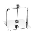 thumbnail image 2 of Elodie Napkin Holder Tissue Dispenser Rack Tabletop Letters Memos Cards Towel Stainless L, 2 of 8