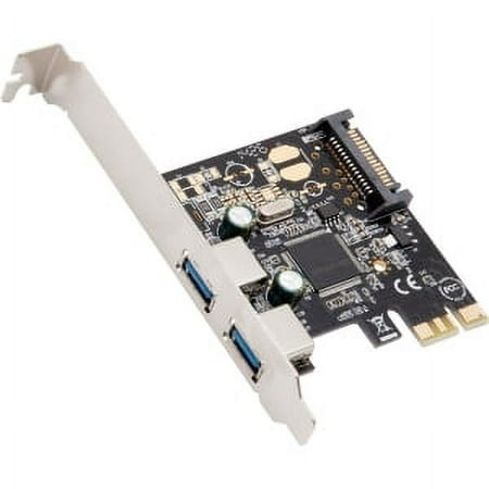 UPC: 0810154016457 | Syba 2PORT USB 3.0 PCI-EXPRESS CARD FULL & LOW PROFILE BRACKETS