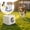 Blue, variant on JOVELL Dog Ball Launcher, Automatic Ball Thrower for Small Medium Dogs, Indoor Outdoor Pet Interactive Fetch Machine, 5 Tennis Balls, 3 Distance, Blue
