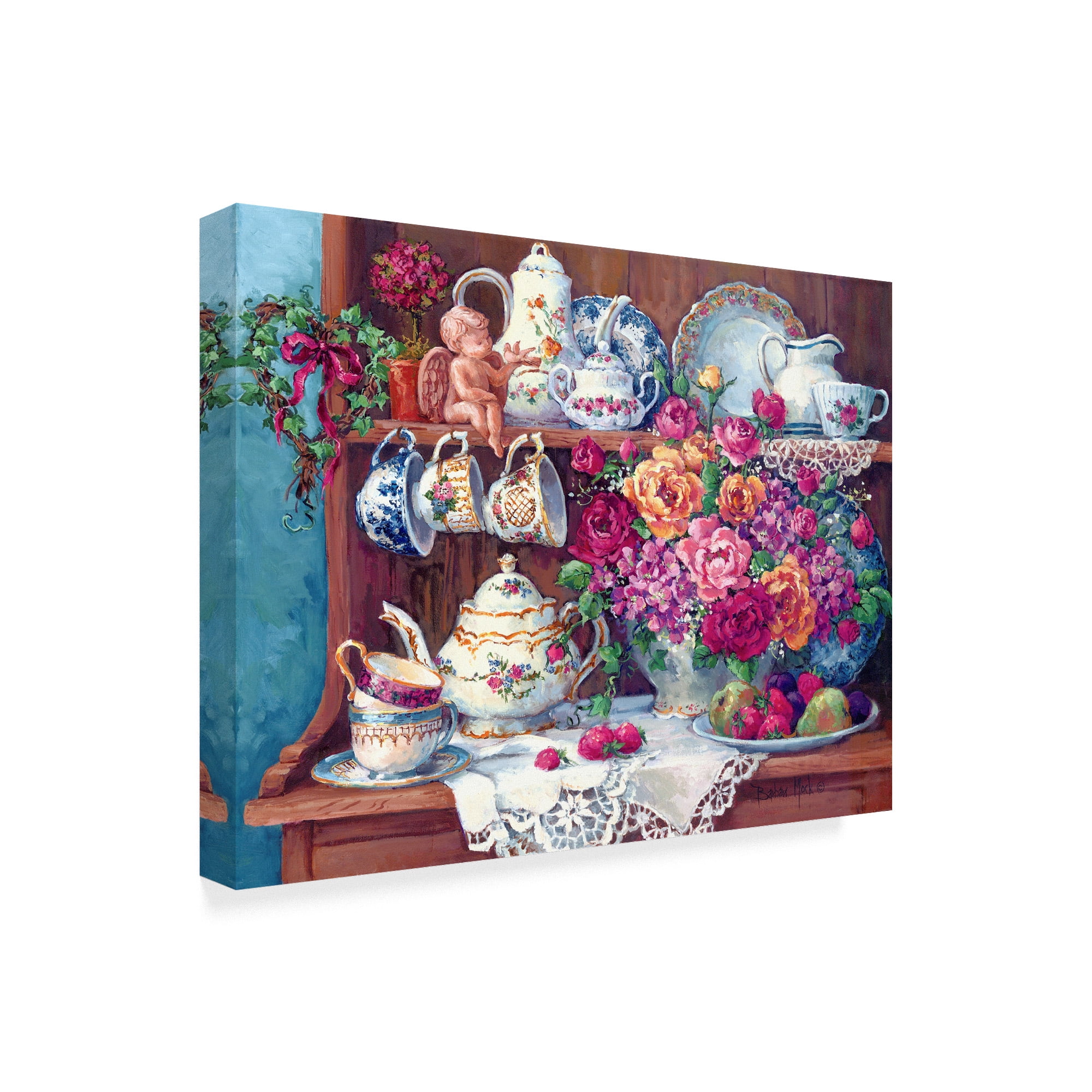 Trademark Fine Art 'A Touch Of Romance' Canvas Art by Barbara Mock