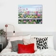 thumbnail image 4 of Nawypu  Large Flowers Wall Art Canvas Daisy Wildflowers Floral Picture Painting Artwork for Living Room Bedroom Home Decor Stretched and Framed Ready to Hang, 4 of 4