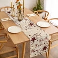 thumbnail image 3 of Table Runner 48 Inches Long for Kitchen Dining, Vintage Country Dresser Scarf Farmhouse, Dining Table Decorations for Wedding/Parties, Vintage Rustic Texas Stars Plants Branch 13 x 48 In, 3 of 8