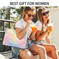 thumbnail image 5 of Large Capacity Tote Bag,Dreamy Pastel Sky Handbag Fashion Luxury Tote Bag,15.7"x13"x 5.1" Inches,Laptop Compatible, 5 of 6