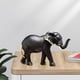 thumbnail image 4 of Estatua de de resina, estatuilla artesanal hecha a mano, adornos, regalo de oficina, de decoración del hogar, estante, negro Baoblaze Estatuilla de elefante, 4 of 8
