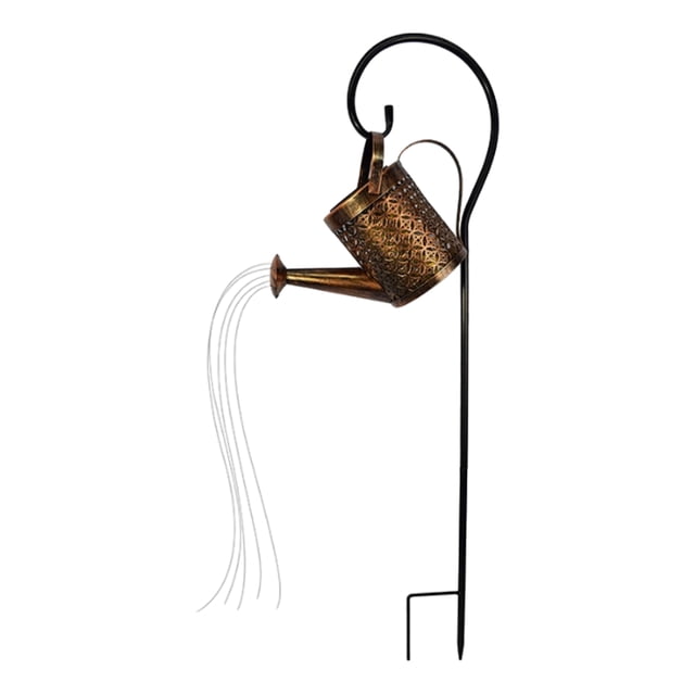 Cateissary Guirnalda de luces LED con energía Solar, porche delantero, Patios, lámpara decorativa para jardín, iluminación de paisaje Iluminación y accesorios