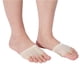 thumbnail image 3 of Tangas para pies con diseño lírico, para danza del vientre, con almohadillas para las patas, zapatos de media suela, accesorios de fitness (color piel/M), 3 of 15