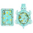 thumbnail image 2 of Pat Water Pad Baby Water Spray Pad Inflatable Water Pad Sea Creatures Mat (Crocodile), 2 of 8