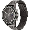thumbnail image 2 of Tommy Hilfiger 1792019 Men's Miles Grey and Black Dial Watch, 2 of 3