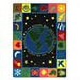 thumbnail image 3 of In the Beginning 7'7" x 7'7" Area Rug In Color Multi, 3 of 4