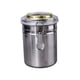 thumbnail image 2 of Contenedor de almacenamiento de alimentos con higrómetro Frascos de almacenamiento de tarros de alimentos para frijoles de azúcar 147 mm, 2 of 9