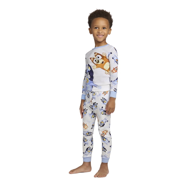 Bluey Character Toddler Long Sleeve Pajama Set, 2-Piece photo 6