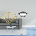 thumbnail image 2 of Elegante solución de almacenamiento de mesa: servilletero con brazo pesado y plato de dulces de cristal con forma de calabaza con tapa para decoración, 2 of 8