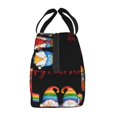 thumbnail image 2 of Lsque Lgbt Gnome Pattern Lunch Bag Women/Men Insulated Lunch Box,Small Leakproof Cooler Food Lunch Containers Reusable High Capacity Lunch Tote Bags, 2 of 6