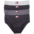 thumbnail image 1 of Calzoncillos Tommy Hilfiger para hombre, algodón, color negro, talla M (paquete de 4), 1 of 1