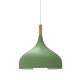 thumbnail image 1 of Lampara De Techo Colgante Macaron Retro Con Madera 30 Cm de Diámetro ilios innova  Verde, 1 of 9