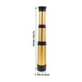 thumbnail image 2 of UPGRATOR Premium Golden Plastic Telescope for Playing Creative Telescopes for Students, 2 of 8