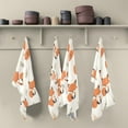thumbnail image 5 of WOBOGO Cute Fox Kitchen Towel 6 Piece Large Cotton Dishcloth Premium Absorbency Set with Hanging Loop, 5 of 7