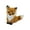 Brown, variant on MOMOJIA Handcrafted Realistic Cuddly Foxes Shaped Ornament Materials DecorativeAn1ma1Figurine Pendant Party Decorations