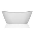 thumbnail image 5 of Empava 59" Luxury Freestanding Bathtub Acrylic Soaking SPA Tub, 5 of 6