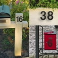 thumbnail image 4 of OYIGU 3" Metal Letters for Wall Decor, Modern Metal House Numbers and Letters, Welcome Porch Sign, Front Porch Decor, Front Door Wall Decor, Entryway Sign, Door Sign Hanging Decoration, 4 of 5